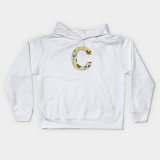 Monogram letter C Kids Hoodie